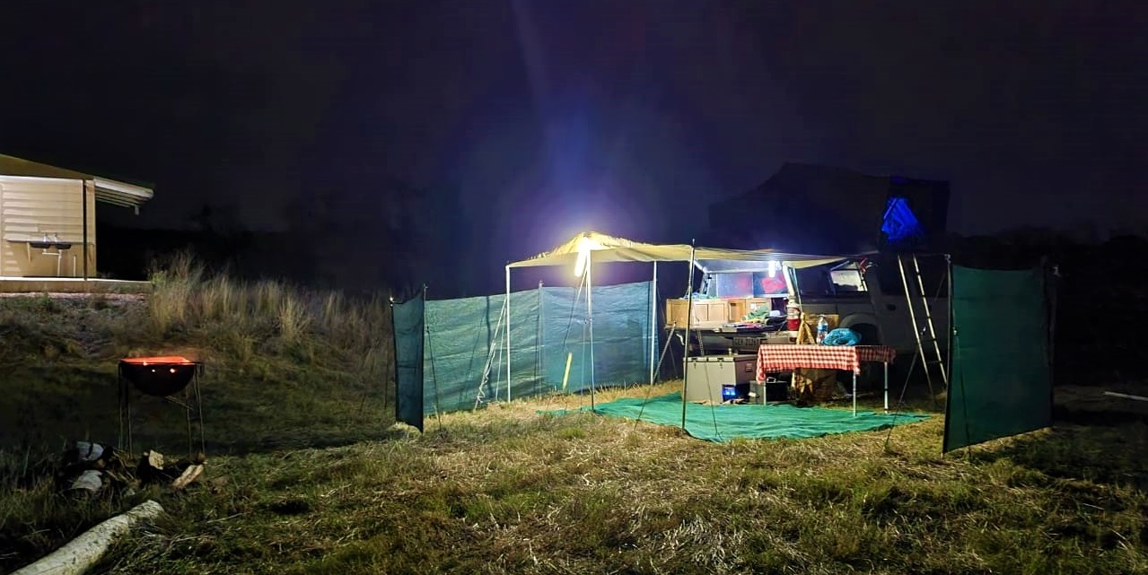 BreedeOewer Boskamp kampering by die Bree Rivier naby Swellendam